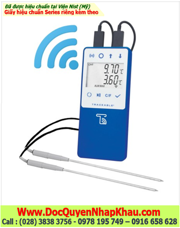 Nhiệt kế Vaccine Mmonitoring -50.00º đến 60.00ºC, 6503 TraceableLIVE® Datalogger Thermometer